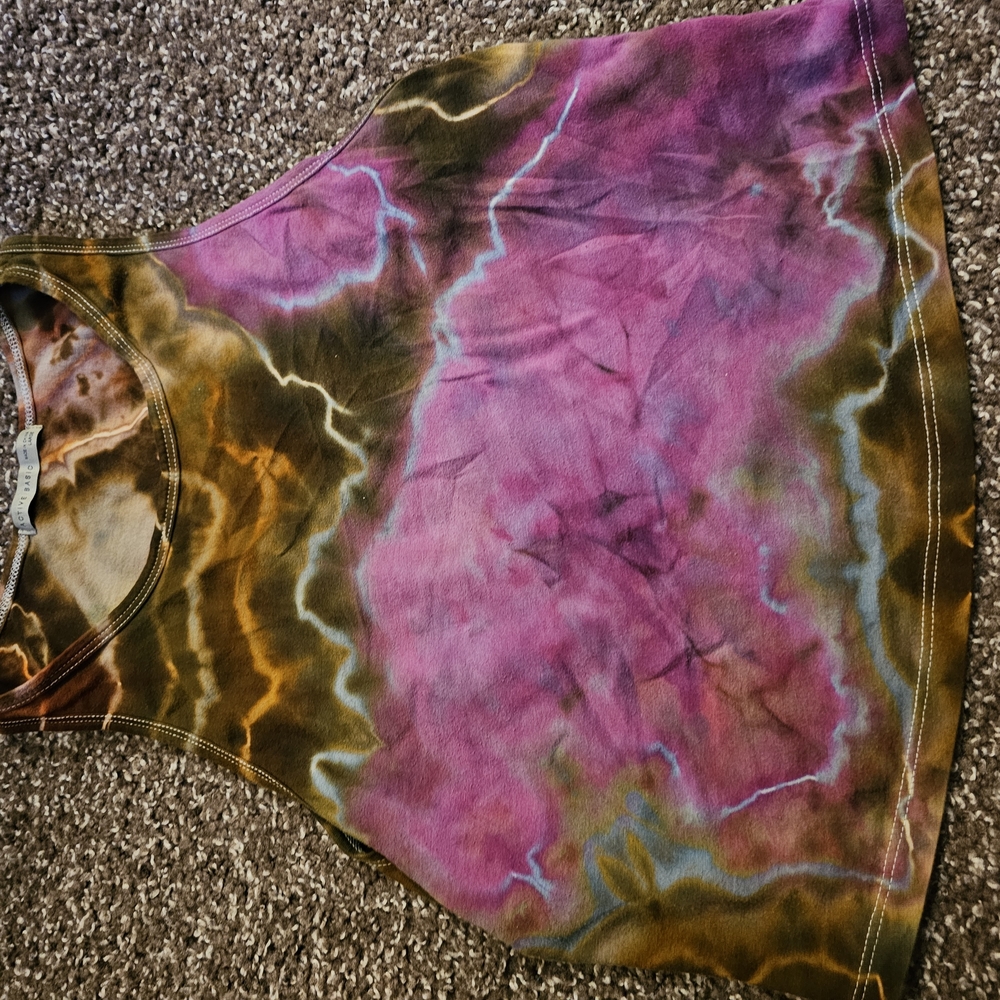 Katya Moon Dyes Crop Top Sz Large